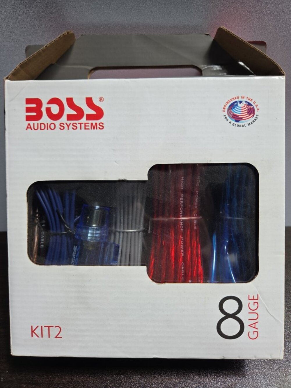 New 8 GAUGE BOSS AMP WIRING INSTALL KIT AMPLIFIER POWER SUB SUBWOOFER New